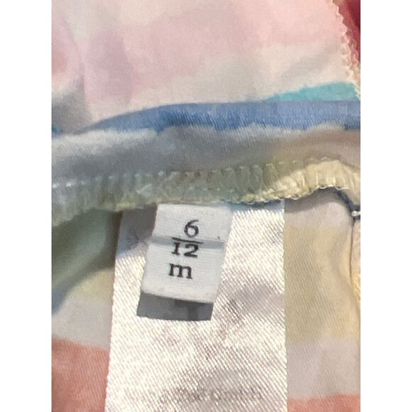 Noe & Zoe Berlin Rainbow Stripe Beanie 6/12 EUC - Picture 3 of 4